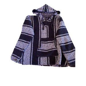purple stripe  BAJA hoodie